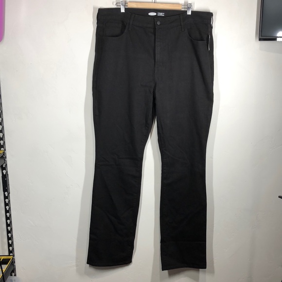 Old Navy Denim - NWT Old Navy black kicker bootcut jeans 20 long